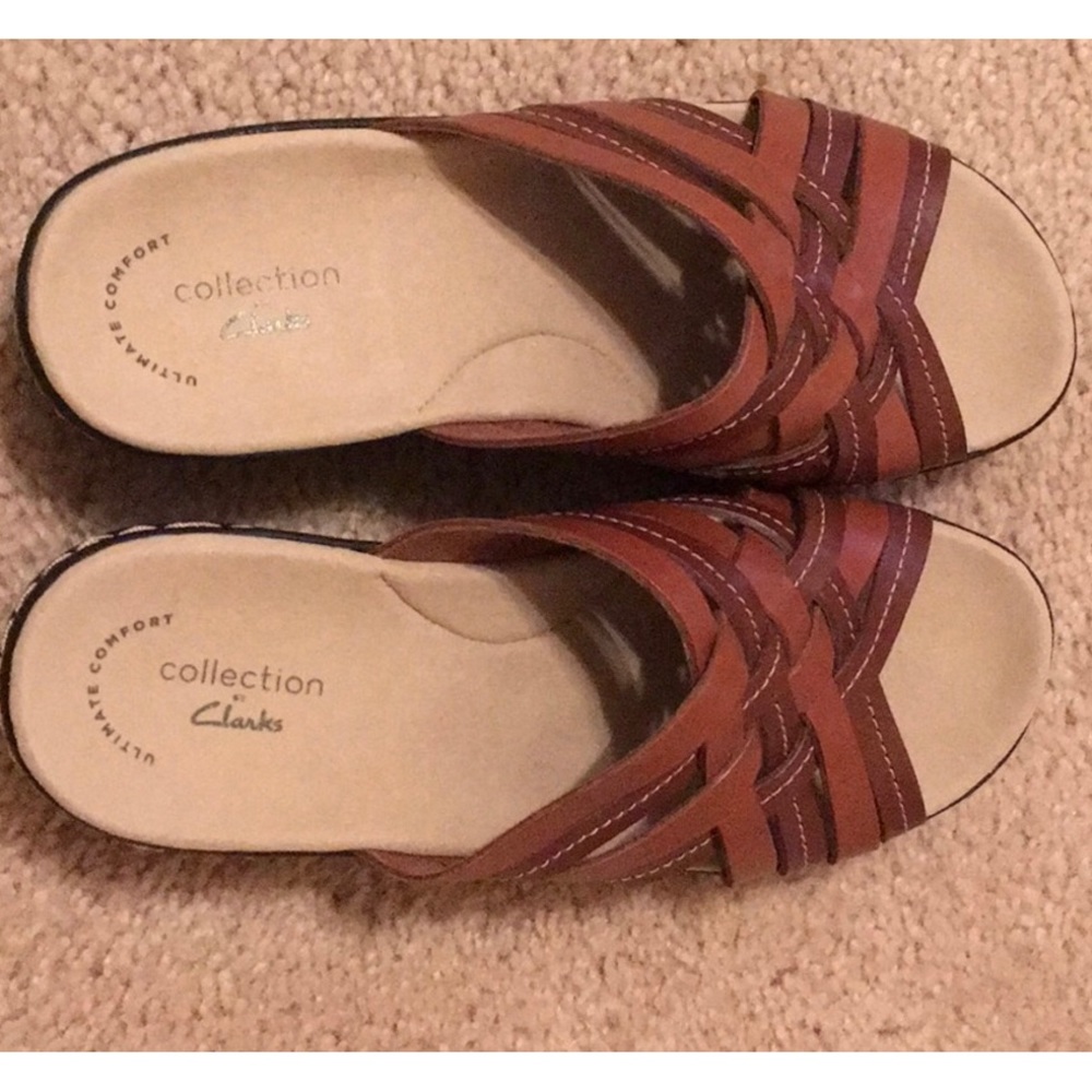 Clark Brown Sandals